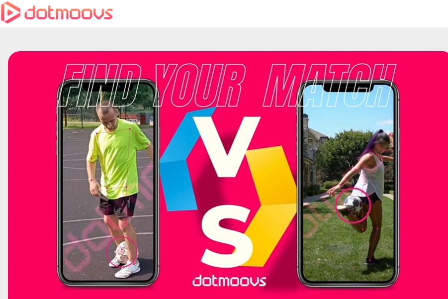 how to use the dotmoovs app to earn rewards: find your match and compete with them